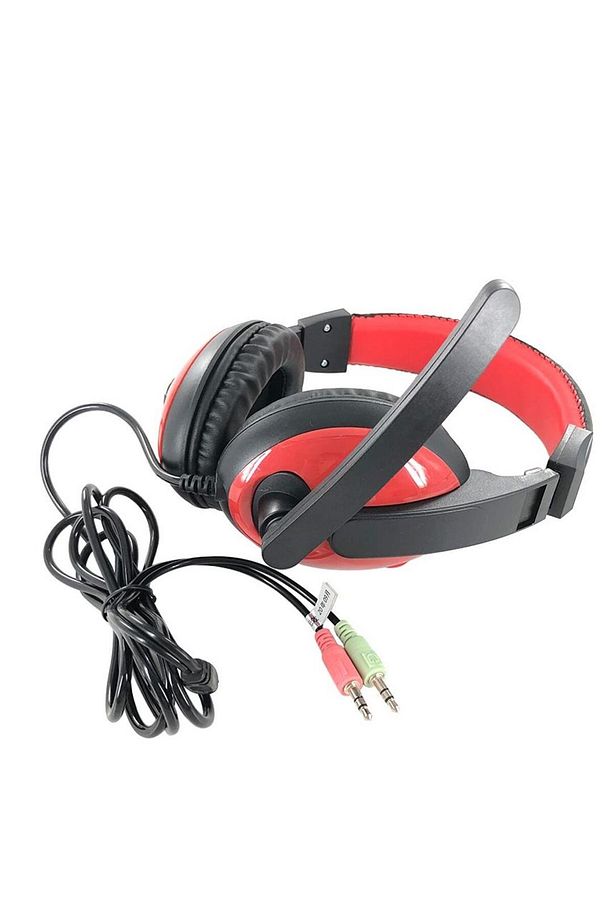 A63 Misde 3.5 Mm Aux Girişli Stereo Mikrofonlu Kulak Üstü Oyuncu Kulaklık - 3