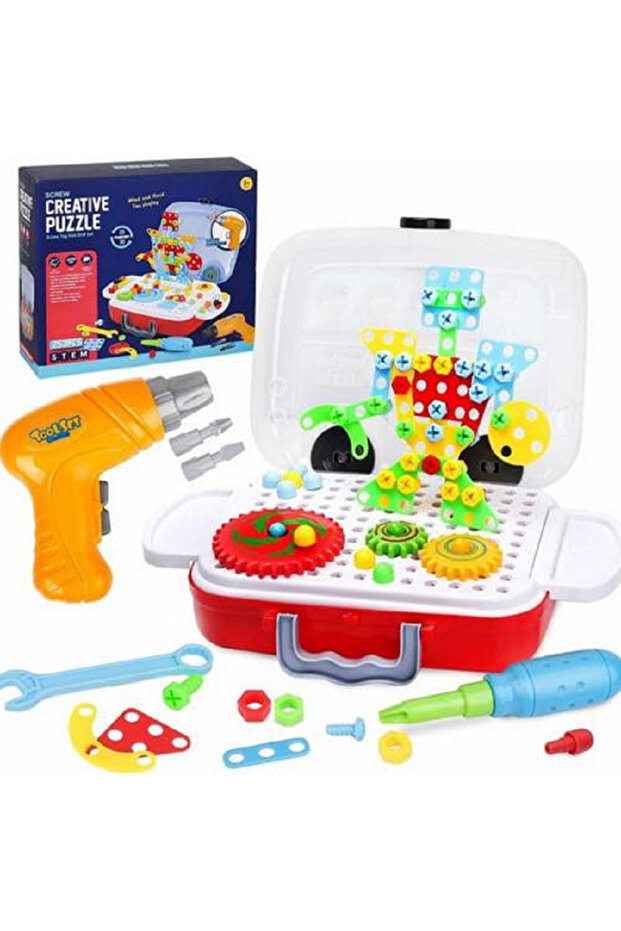 Screwdriver blocks Set for Kids - 2
