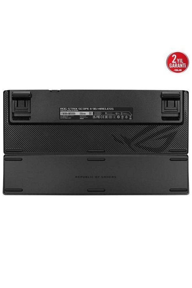Rog Strıx Scope Iı 96 Nx Snow Kablosuz Rgb Gamıng Klavye Eng - 7