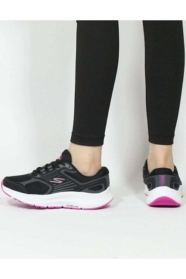 Go Run Consistent 2.0-Advantage Kadın Siyah Koşu Ayakkabısı - 2