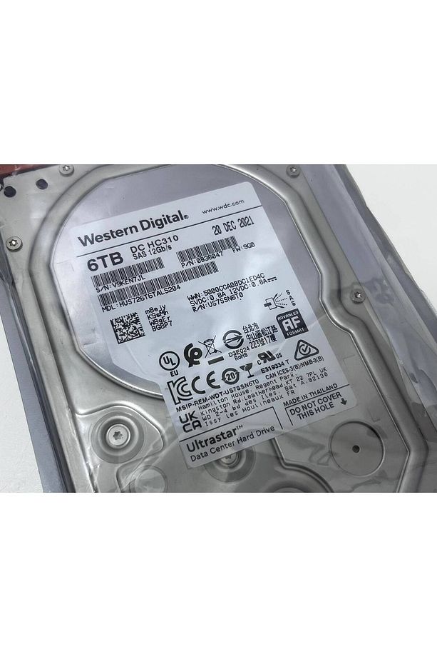 3.5" Dc Hc310 6tb 7.2k Sas Hdd Hus726t6tal5204 - 3