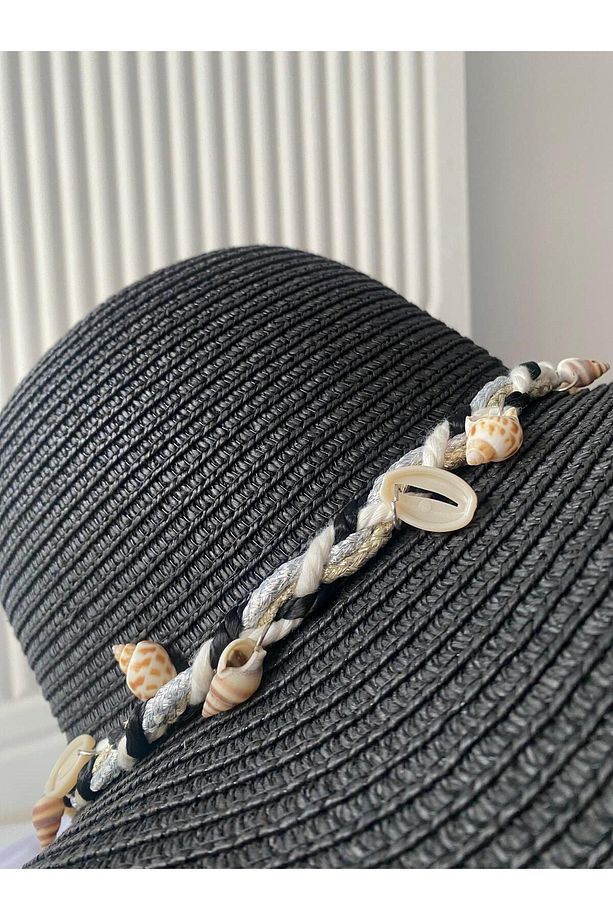 Cowry Hasır Şapka - 2