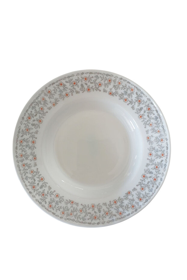 Home Set of 6 Opal Glass Plates