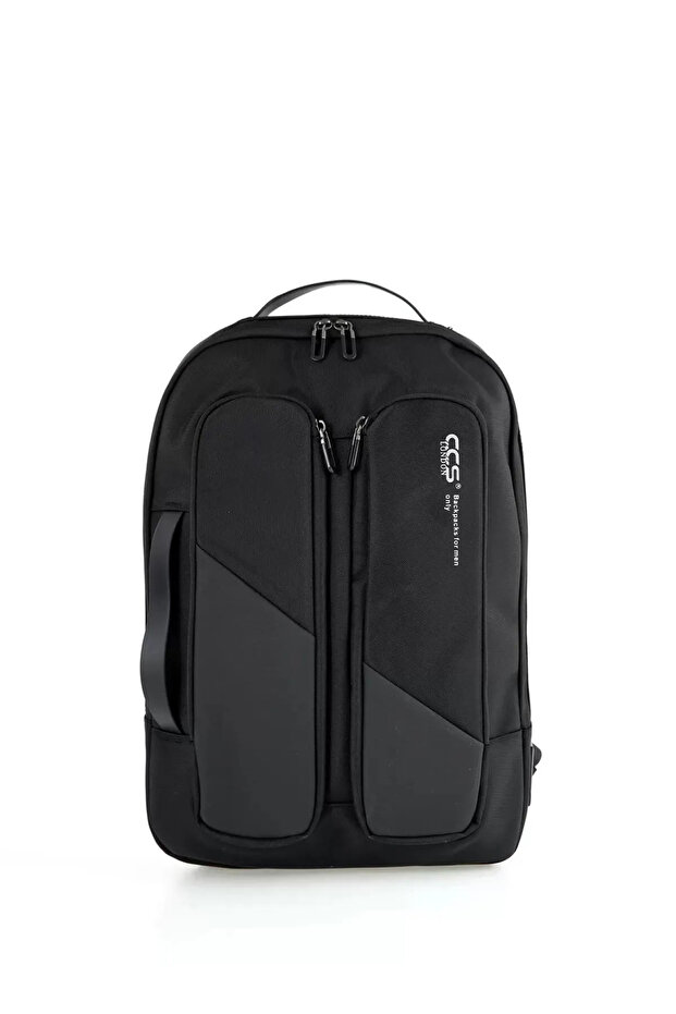 Men's Black Laptop Backpack 51392