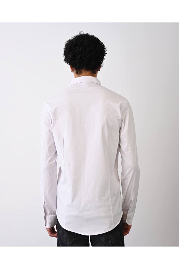 Solid Color Shirt - 5