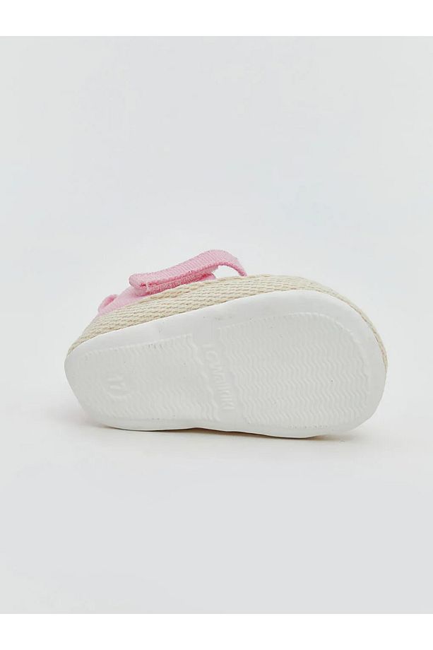 LCW STEPS Pembe Cırt Cırtlı Kız Bebek Sandalet - 4