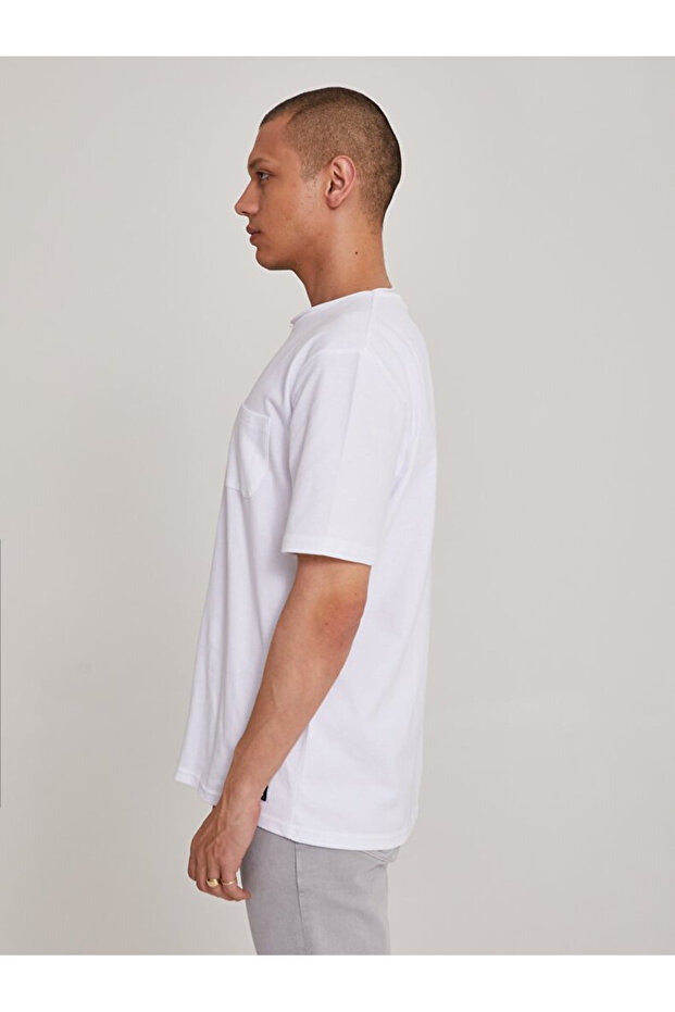 Regular Beyaz T-shırt - 3