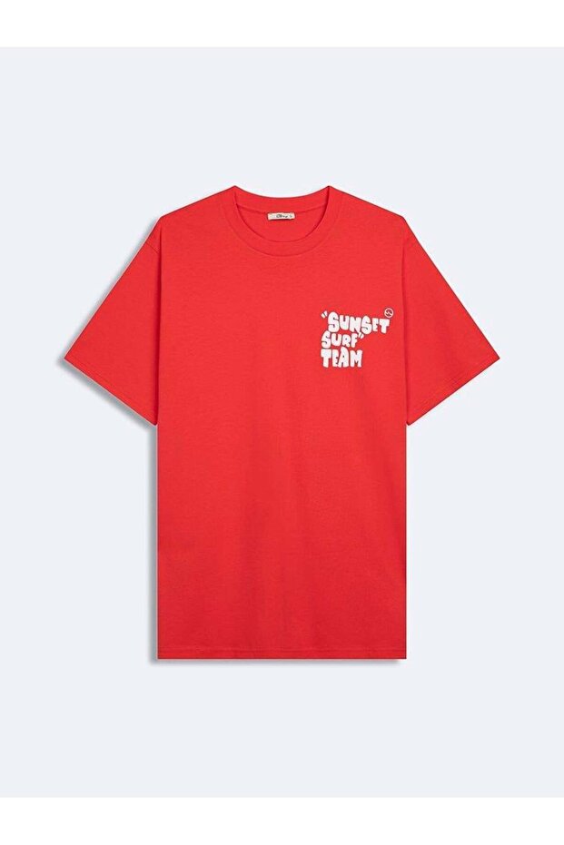 Yatofo Men's Short Sleeve Crew Neck Slogan Printed T-Shirt 1225842886089