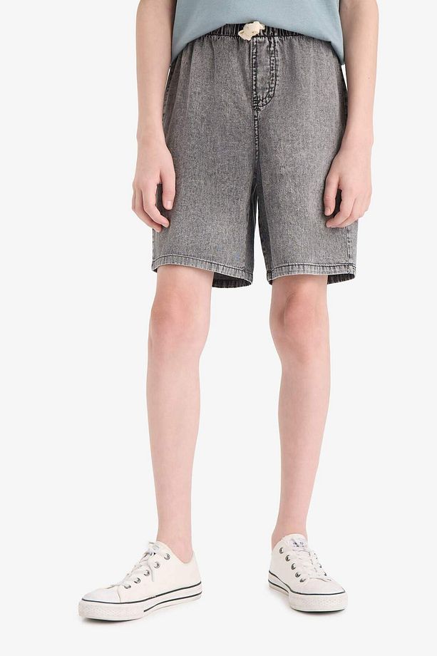 Erkek Çocuk Jean Şort D8575A825SM - 1