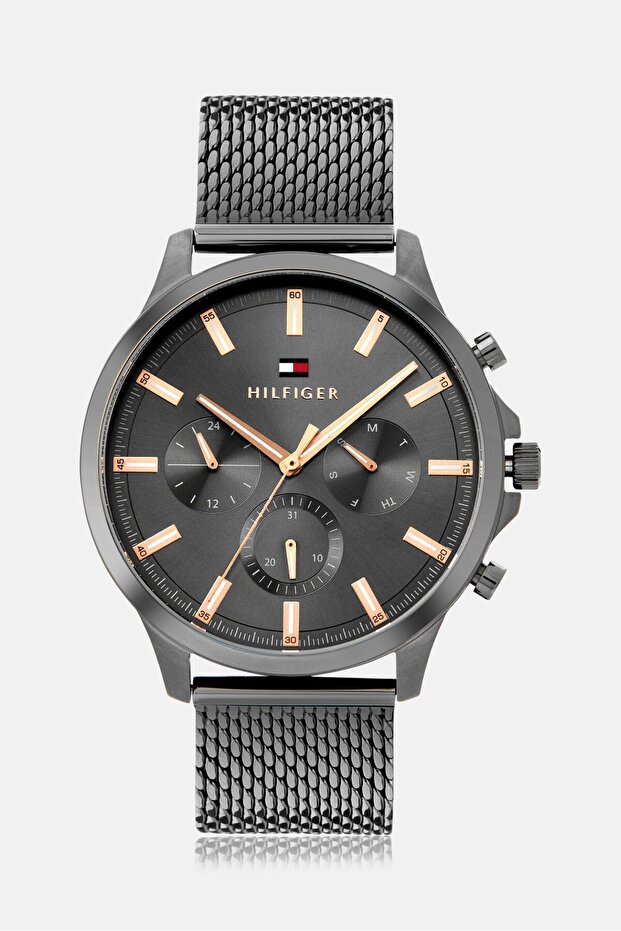 Men 1710500 Chronograph Quartz Watches 44 mm, Gunmetal