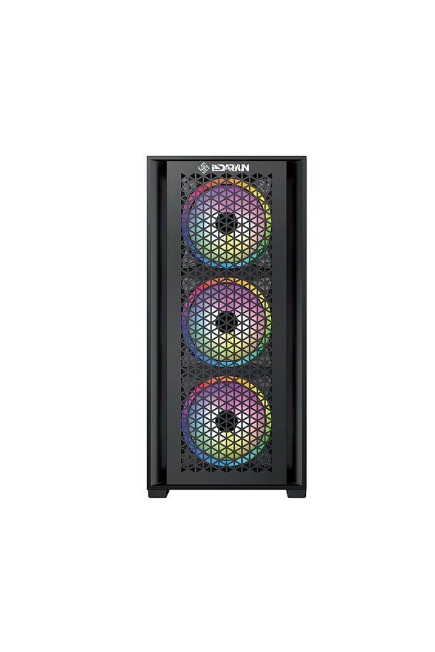 NİRSA GAMING PRO 4 x 120 MM BLACK ARGB FANLI BİLGİSAYAR KASASI - 7