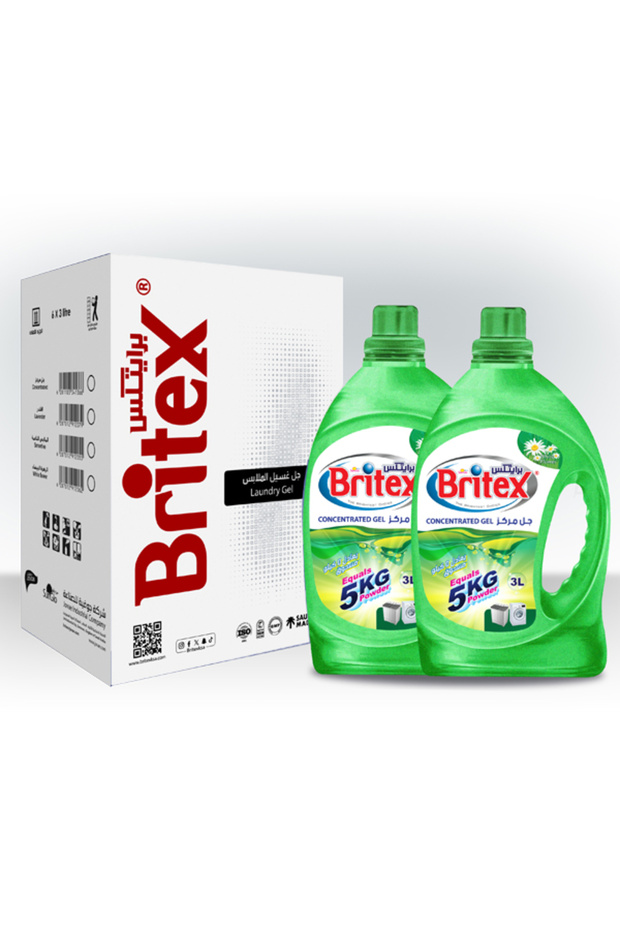 Laundry Gel ( White Flower ) Pack of 2 ( 6L Carton )
