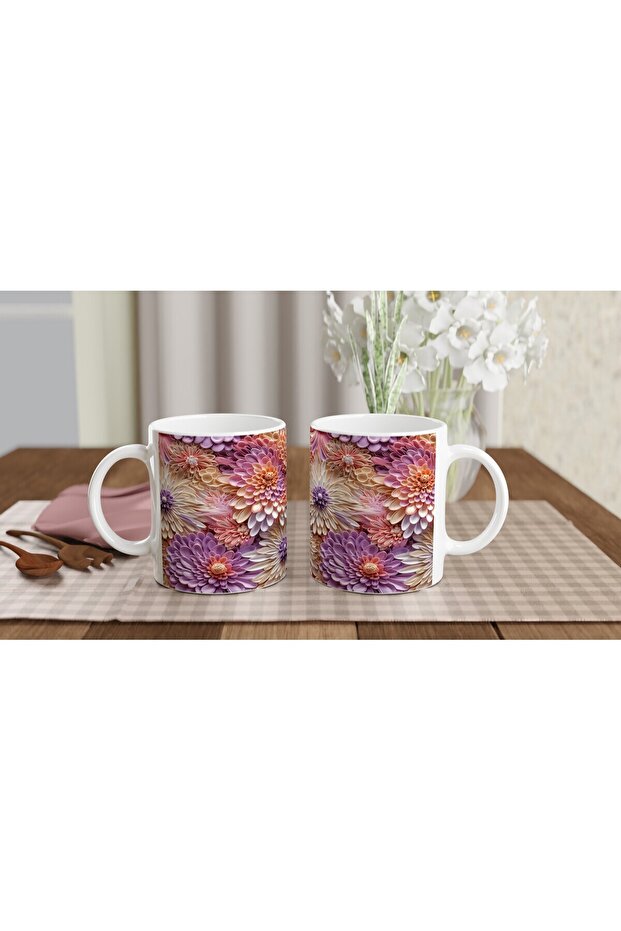 Pink Spring Explosion Mug - 5