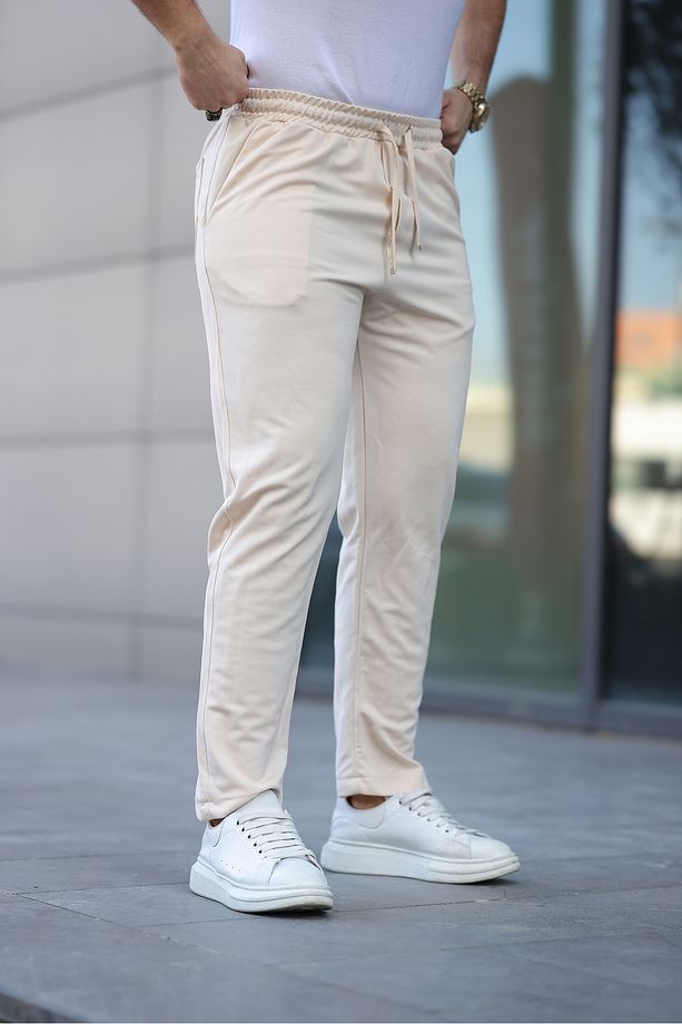 Erkek Jogger Eşofman Altı – Lastikli Paça – Rahat Kalıp - 2