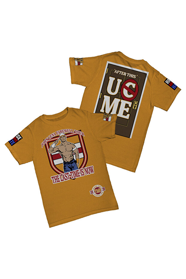 تيشيرت قطن بطبعة John Cena UC ME Never Give Up