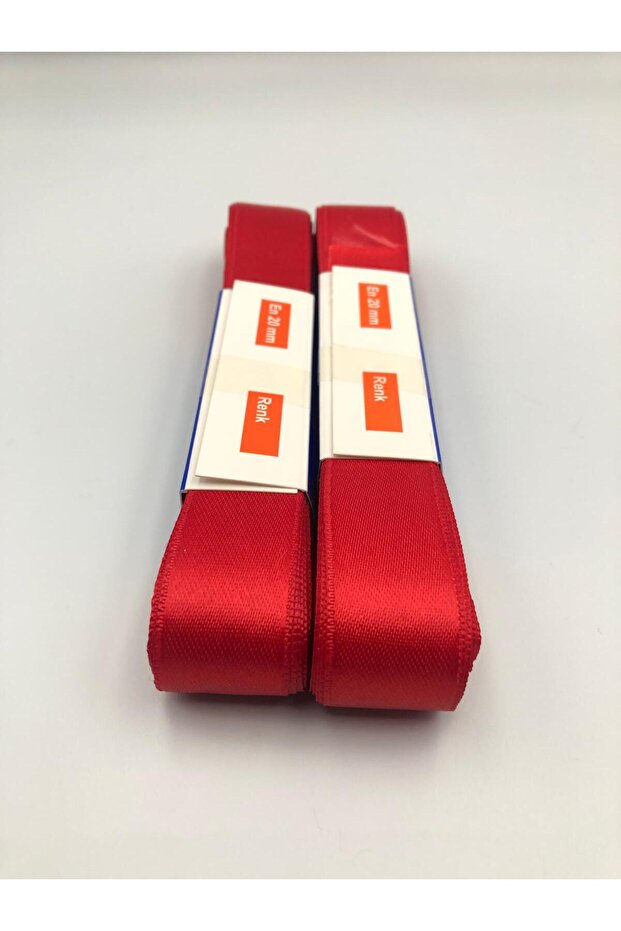 20 Meters Red Satin Ribbon 2 Cm, Bundle Dowry Special Day Gift Decoration Ribbon