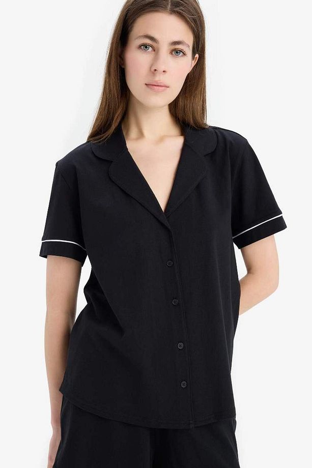 Pijama Takımı Kısa Kollu Üst Şort Alt-fall In Love B8679ax25sp - 4