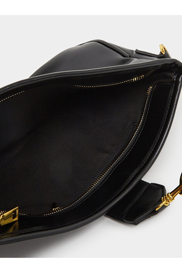 حقيبة يد صلبة بحزام قابل للتعديل - 4