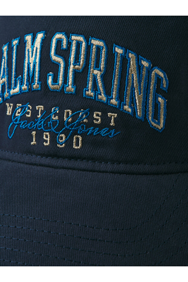 قبعة بشعار مطرز - 5