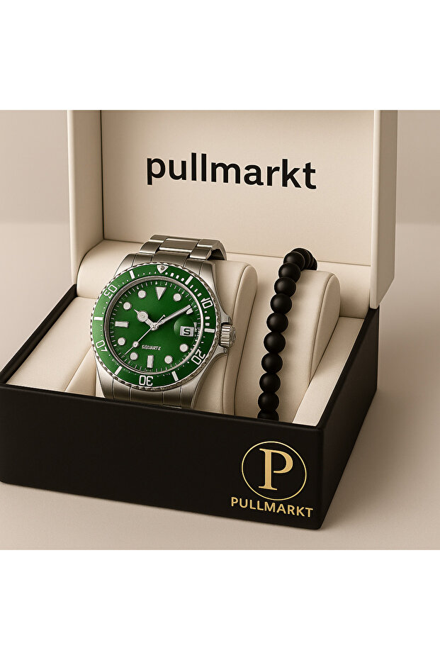 Bileklik + Erkek Kol Saati - 1