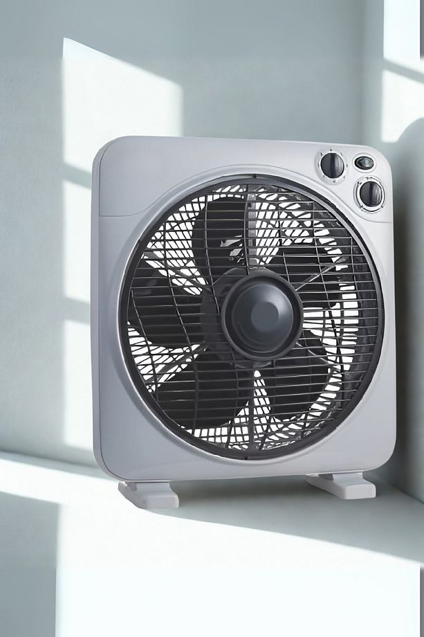 10 İnç Masa Üstü Ev Tipi Vantilatör 3 Kademeli 6 Kanat 38W Zaman Ayarlı Şık Yazlık Fan Vantilatör - 4