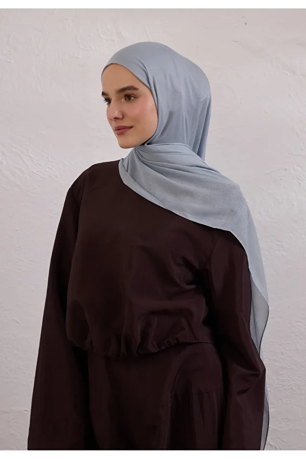 SOFT VİSKON ŞAL SOFT MAVİ - 3