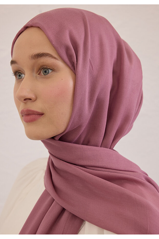 SOFT VİSKON ŞAL GÜLPEMBE - 4
