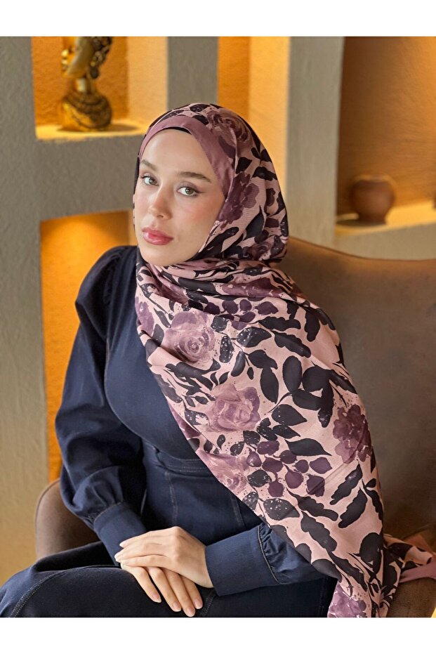 Verd Pattern Lina Shawl - 2