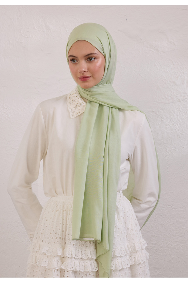 SOFT VİSKON ŞAL MİNT - 1
