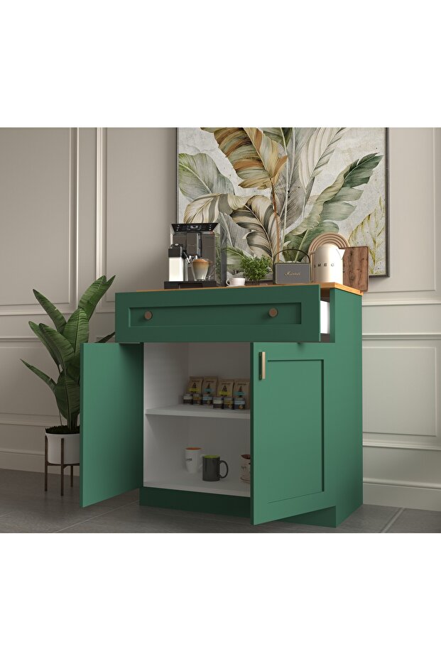 Yeşil Modern Kahve Köşesi - 3