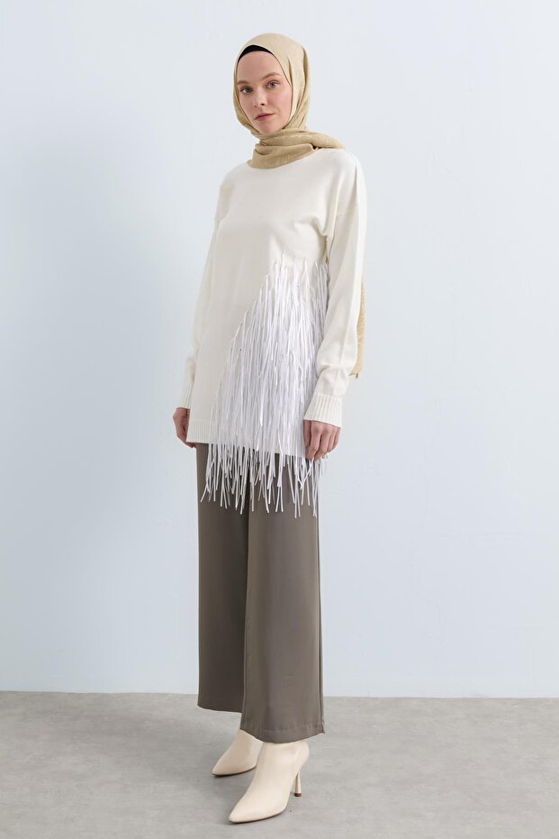 Rope Basic Triko Kazak Ekru - 3