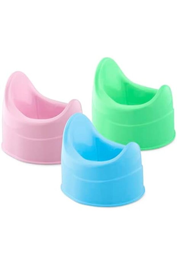 Anatomical Potty - Recycled Plastic 18m Assorted: Green, Pink And Blue