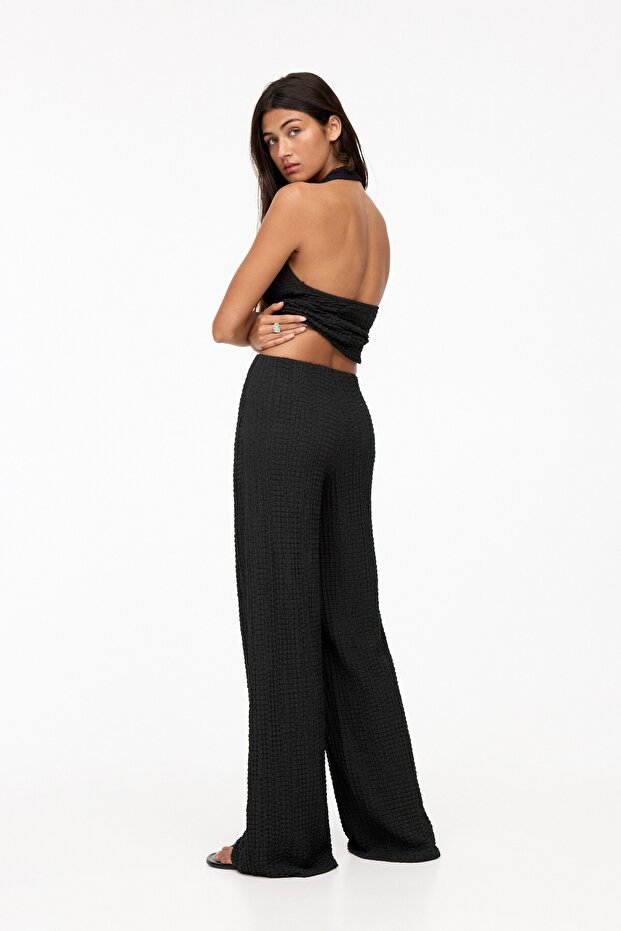 Kırışık efektli halter üst - 4