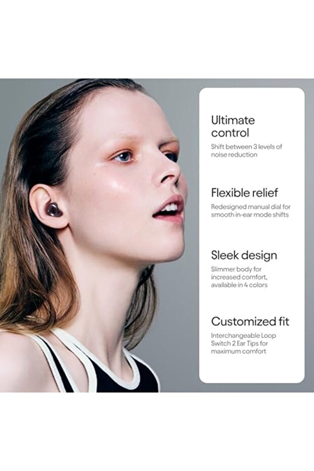 Switch 2 Adjustable Ear Plugs – 3 Noise Relief Modes For Ultimate Control | Flexible Noise Re - 4