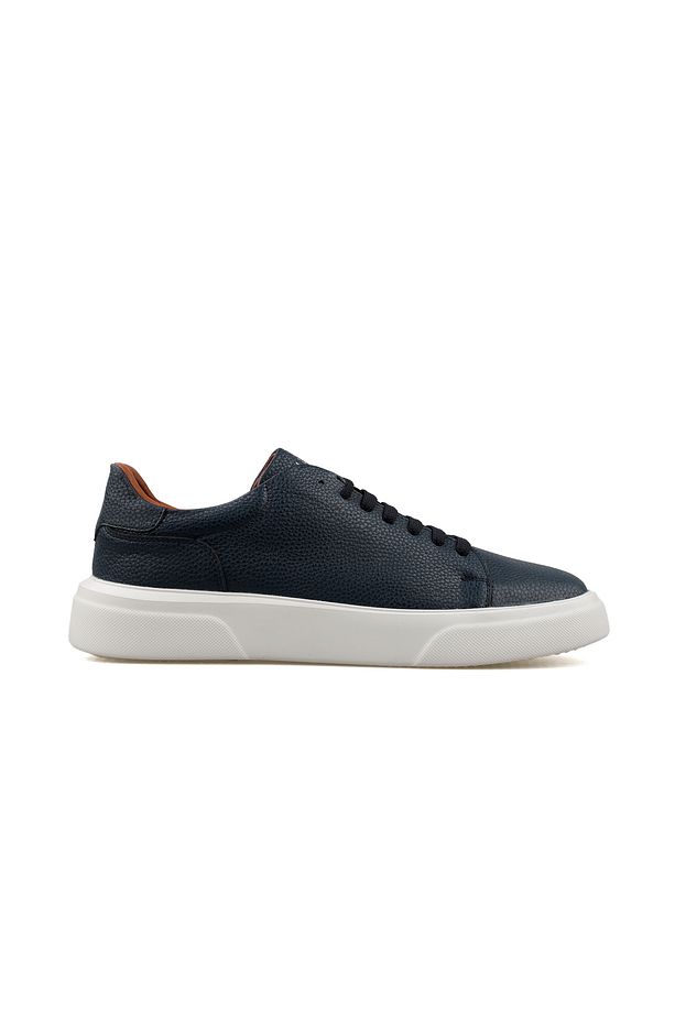 Tommy Erkek Deri Sneaker Ayakkabı - 1