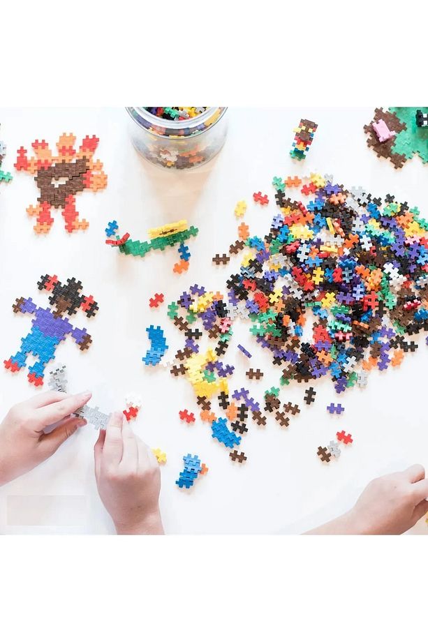 3D Puzzle Yapı Seti 400 Parça Mini Pixel Blokları Eğitici Figür 3D Puzzle Yapım Seti - 6