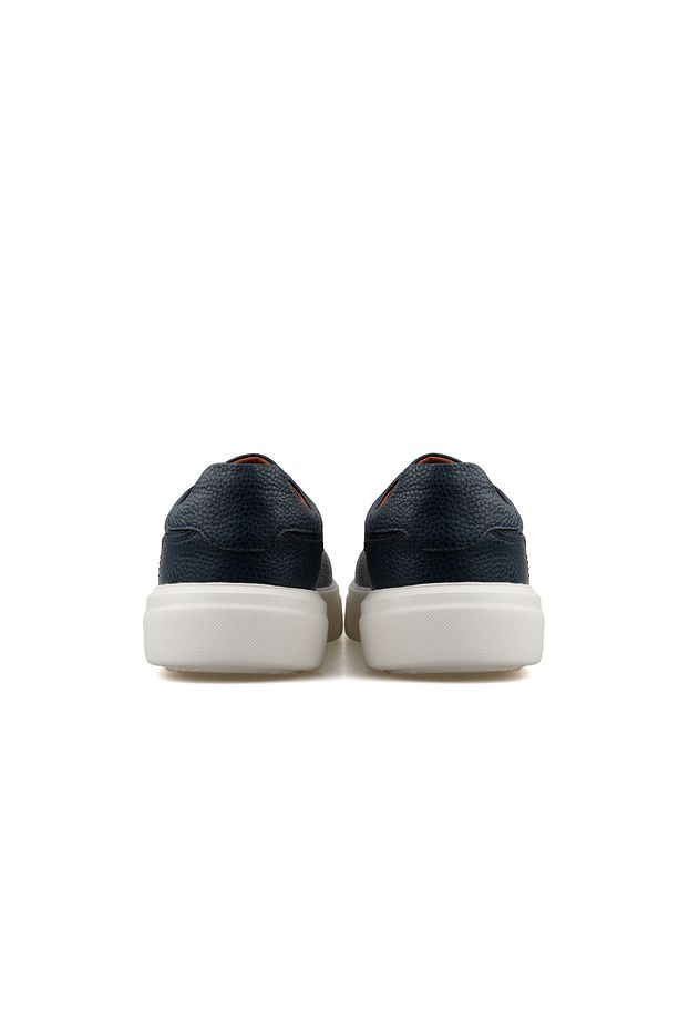 Tommy Erkek Deri Sneaker Ayakkabı - 4