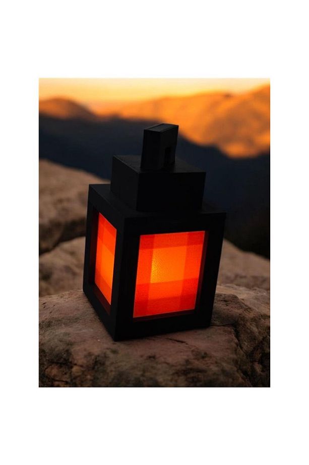 Minecraft Lantern Tealight Led Lamba - 3