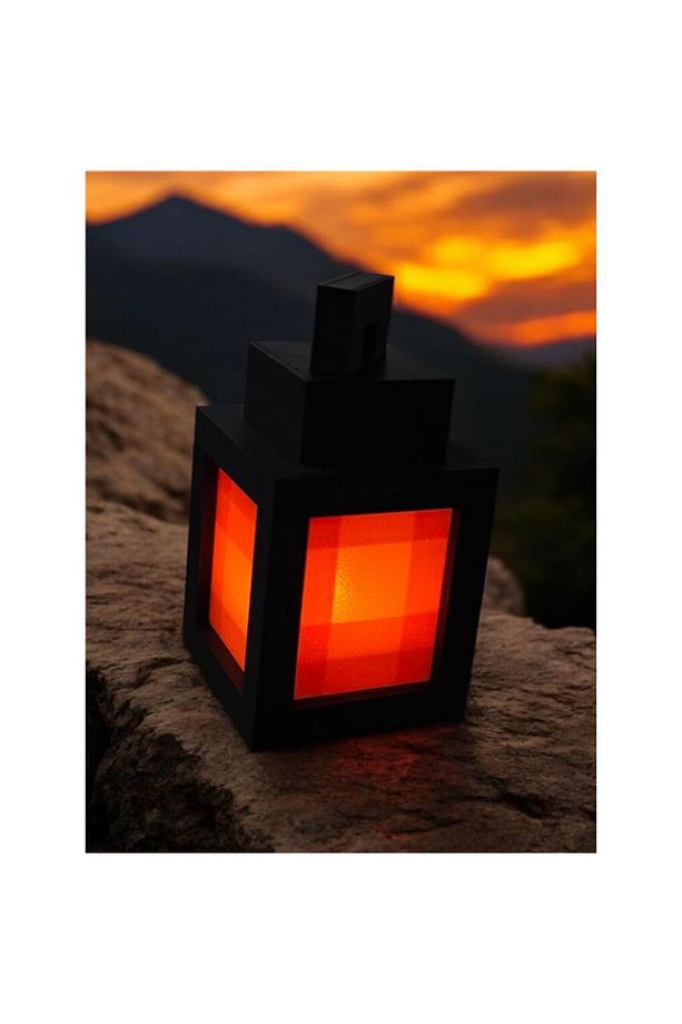 Minecraft Lantern Tealight Led Lamba - 2