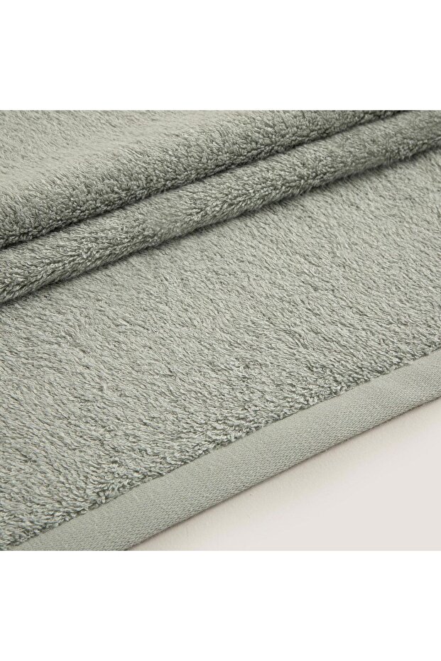 Solid El Havlusu 33x33 cm DUMAN YEŞİLİ - 5