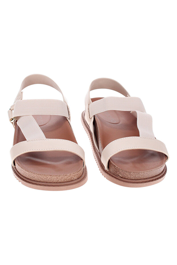 Ladies Flat Sandals Cream | Made In Brazil - 4