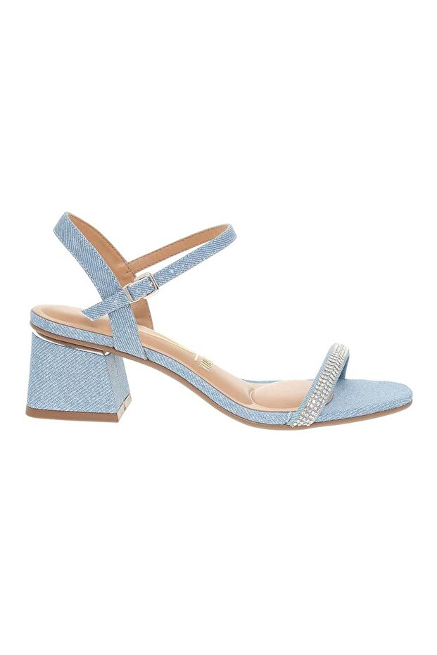 Vizzano Ladies Sandals With Back Strap Jeans | Made In Brazil
