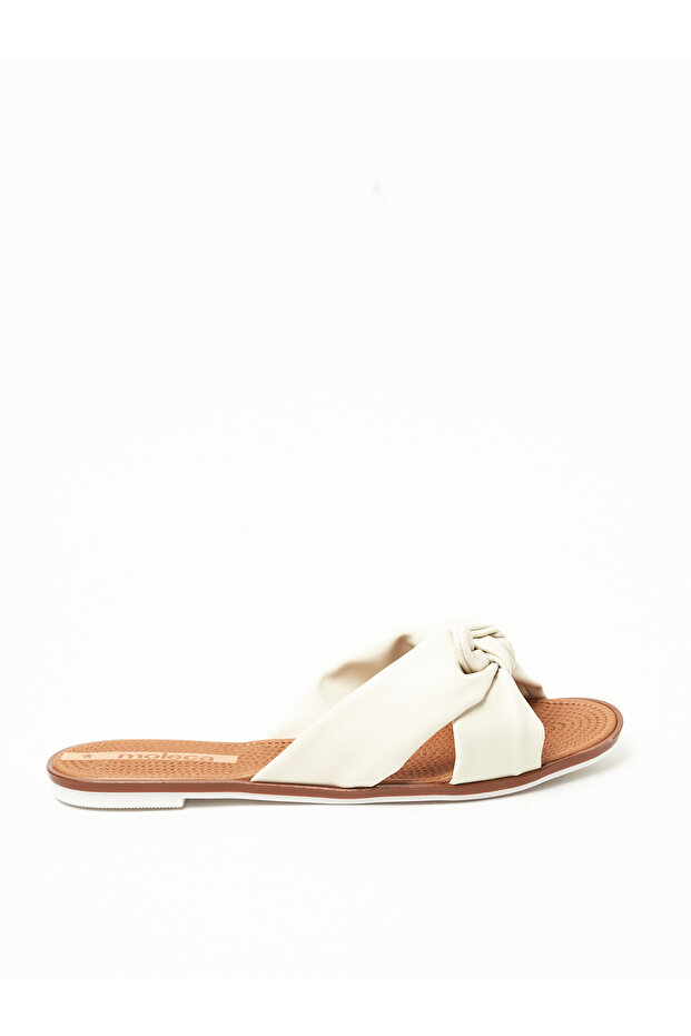 Ladies Flat Sandals Off White | Made In Brazil - 2
