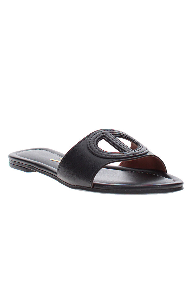 Vizzano Ladies Flat Sandals Black | Made In Brazil