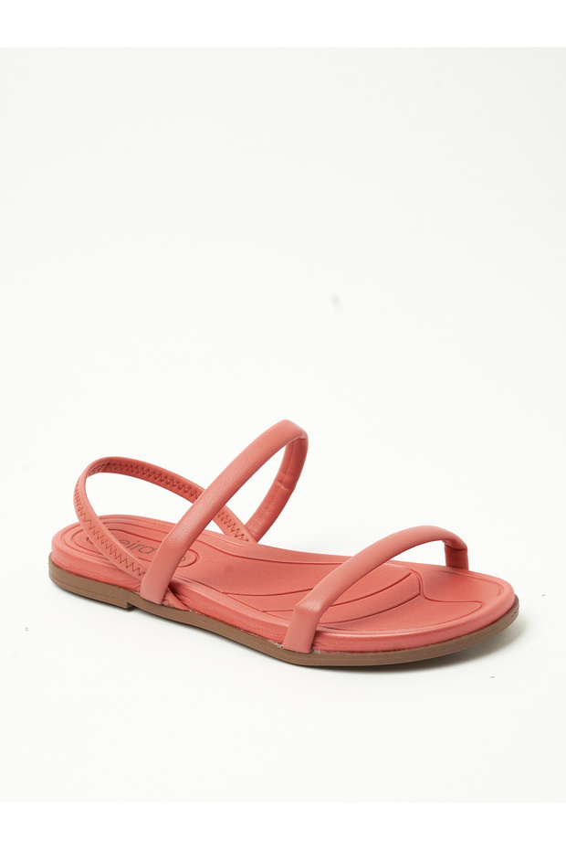 Ladies Sandals With Back Strap Rose | Made In Brazil