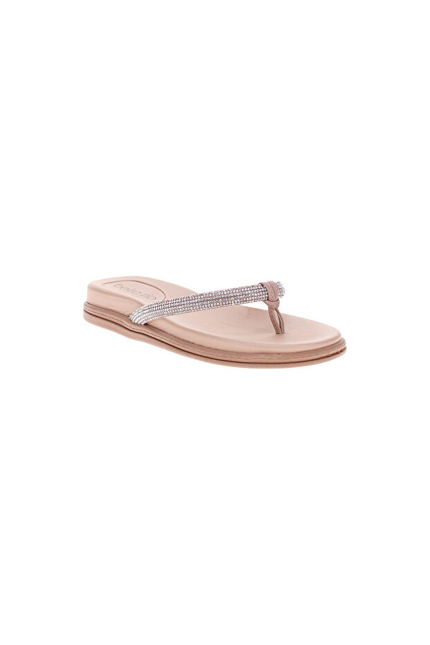 Ladies Flat Sandals Nude | Made In Brazil