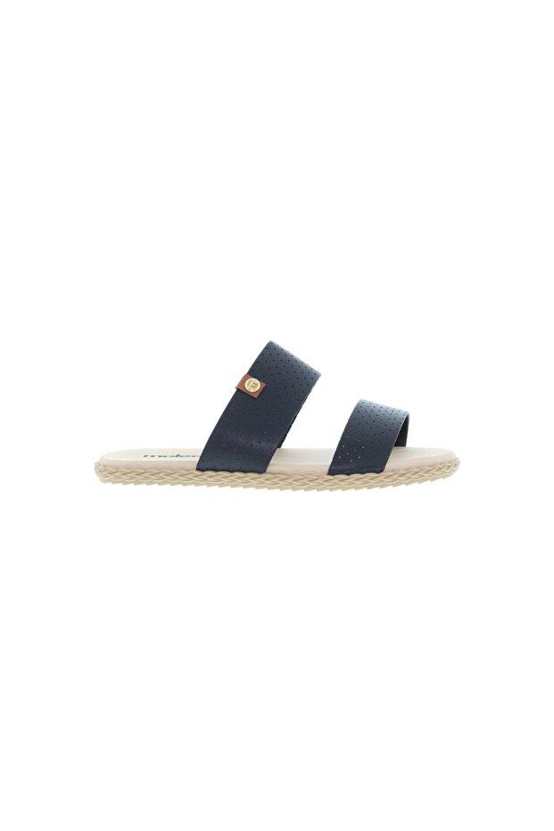 Ladies Flat Sandals Black | Made In Brazil