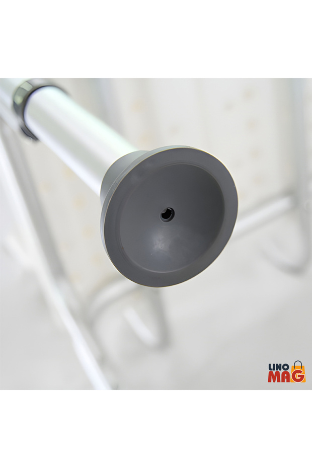 ® Bath Transfer Bench, Adjustable Height, Reversible Backrest & Handle, White - 9