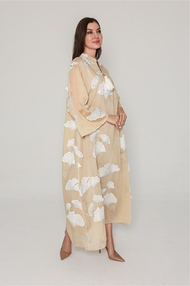 Flowy Flower Pattern Dress - 4