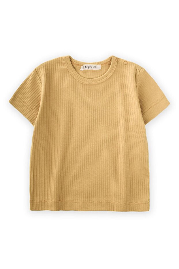 Basic Fitilli T-Shırt 1-5 Yaş Sundres - 2